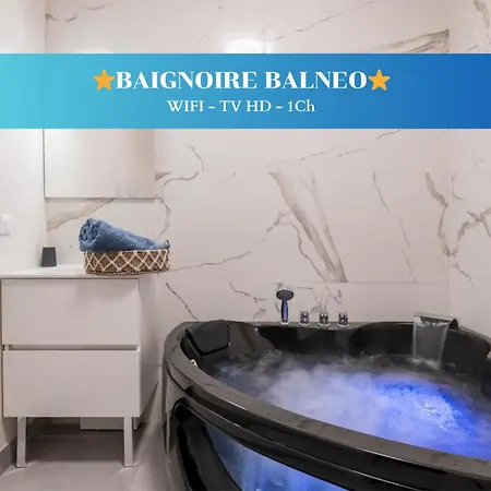 Baignoire Balneo Avec Climatisation Apartment Saint-Etienne  Exterior photo